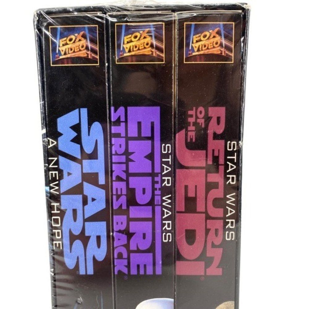 Star Wars Empire Jedi 1995 THX VHS Trilogy Box Set Brand New Sealed - Picture 3 of 7
